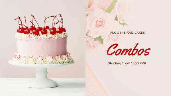 Cake and flowers delivery in Rawalpindi