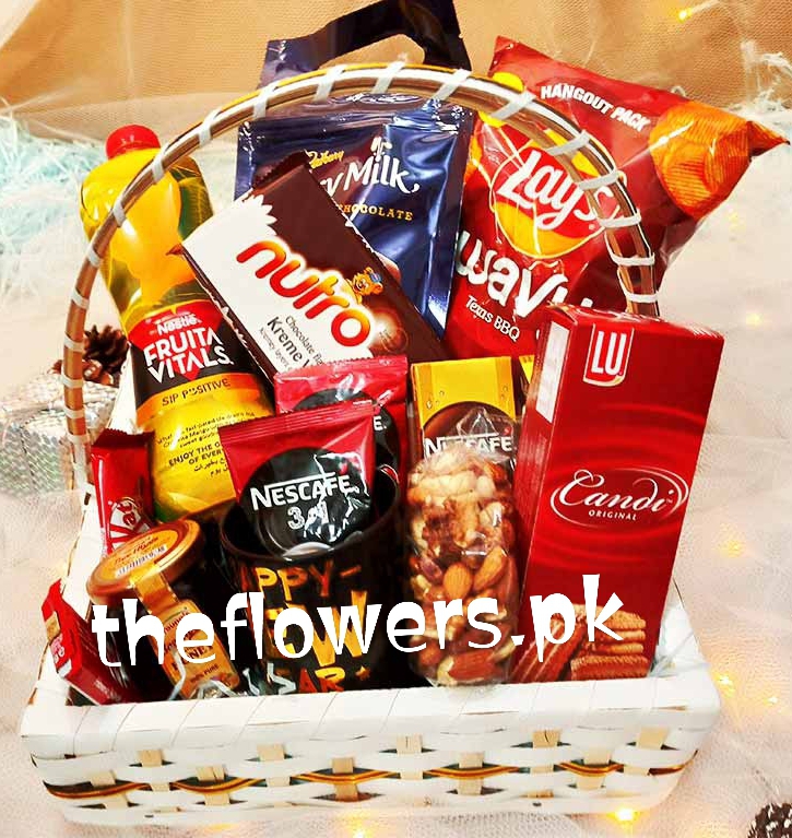 Edible basket with Mug 1