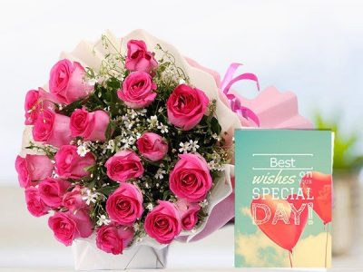 pink roses